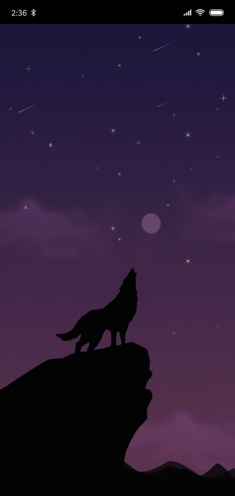 暗夜孤狼miui Live Wallpaper And Tutorial Mtzfile