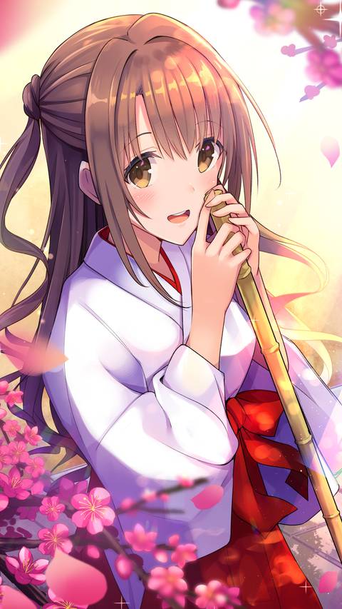 神社巫女miui Wallpaper And Tutorial Mtzfile